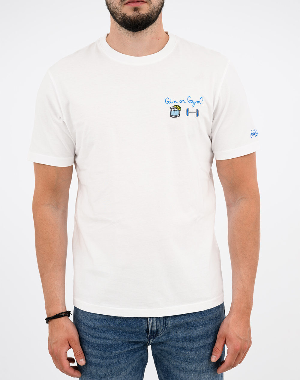 MC2 PORTOFINO-T-SHIRT-GIN GYM 01N EMB