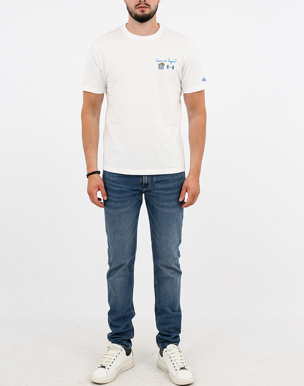 MC2 PORTOFINO-T-SHIRT-GIN GYM 01N EMB