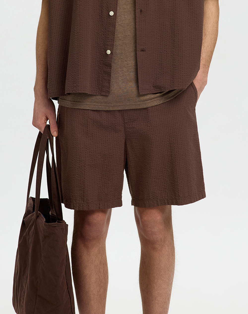 SELECTED SLHREGSTUART SEERSUCKER SHORTS