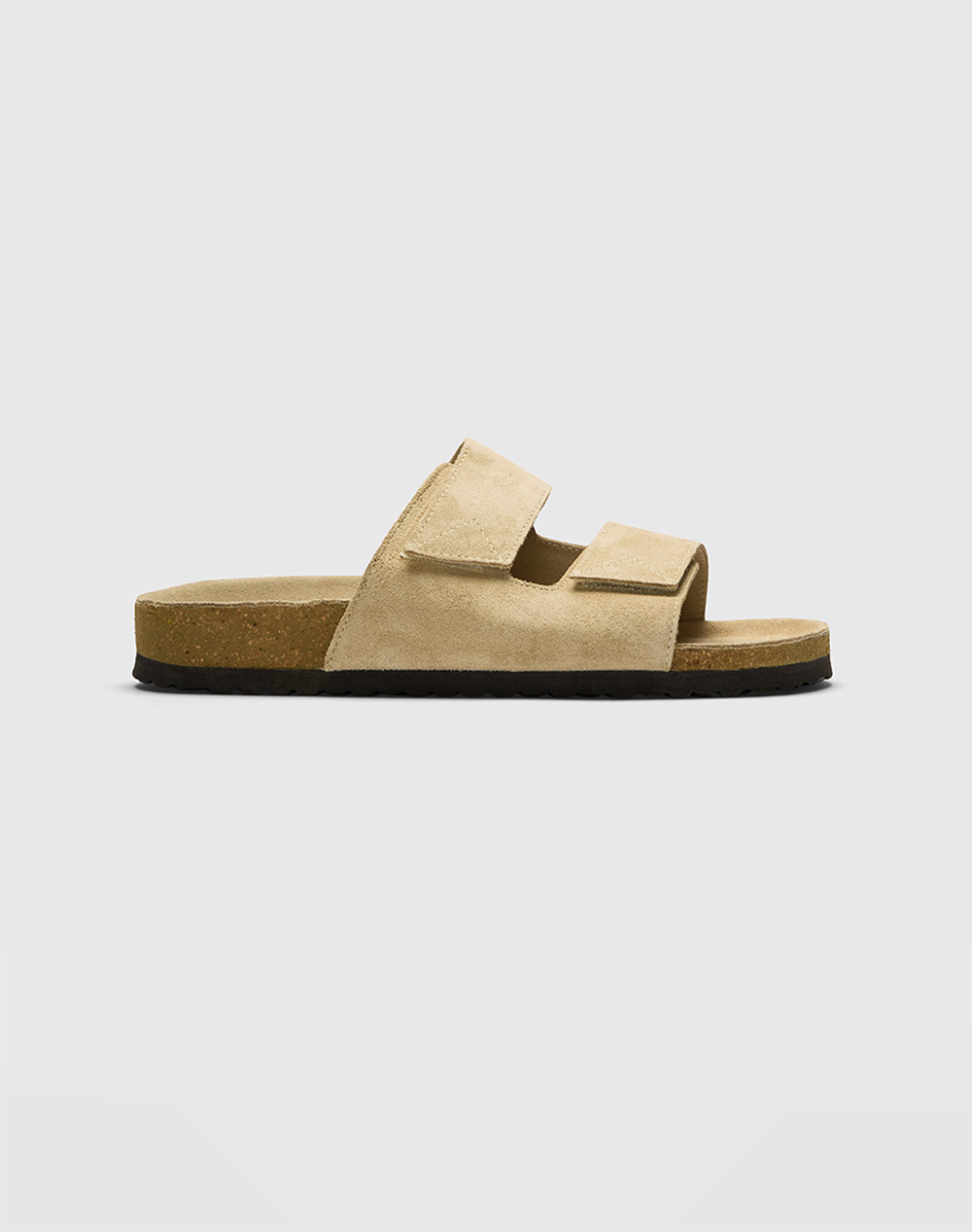 SELECTED SLMBASTIAN SUEDE STRAP SLIDER