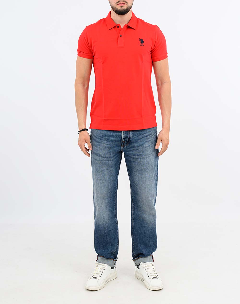 US POLO ASSN FLYN 000272 CBP5 PACK OF 50 POLO SS MENS