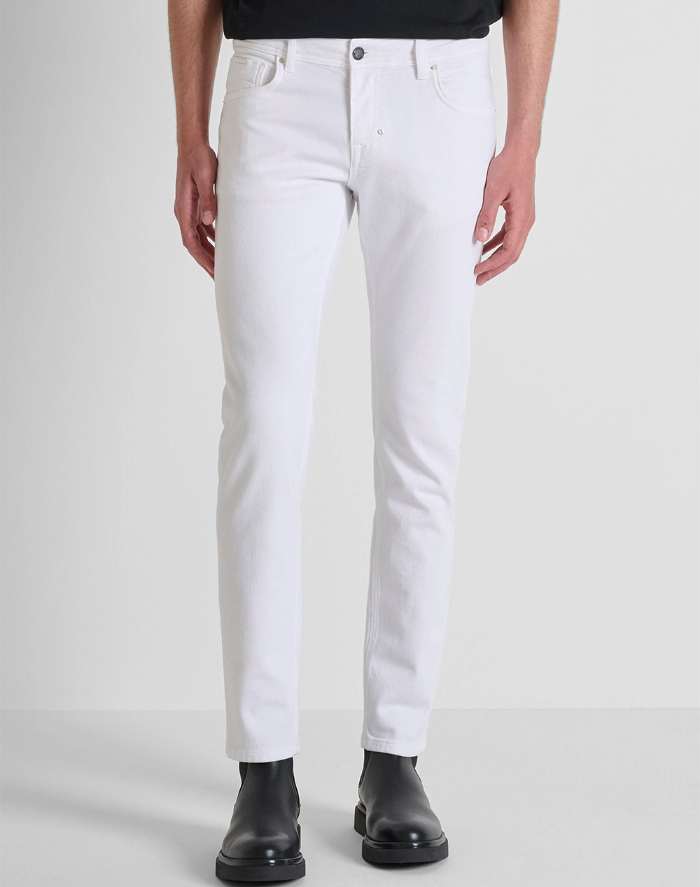ANTONY MORATO MMDT00241FA800150 MIN OF 8 JEANS OZZY TAPERED FIT IN ICONIC STRETCH BULL DENIM MENS PANTS