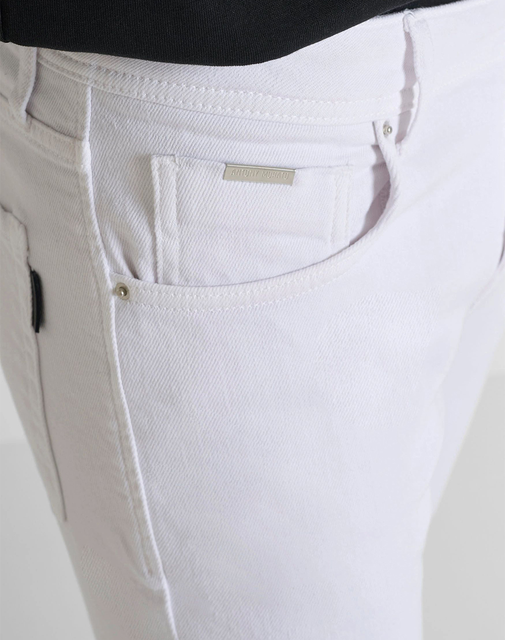 ANTONY MORATO MMDT00241FA800150 MIN OF 8 JEANS OZZY TAPERED FIT IN ICONIC STRETCH BULL DENIM MENS PANTS