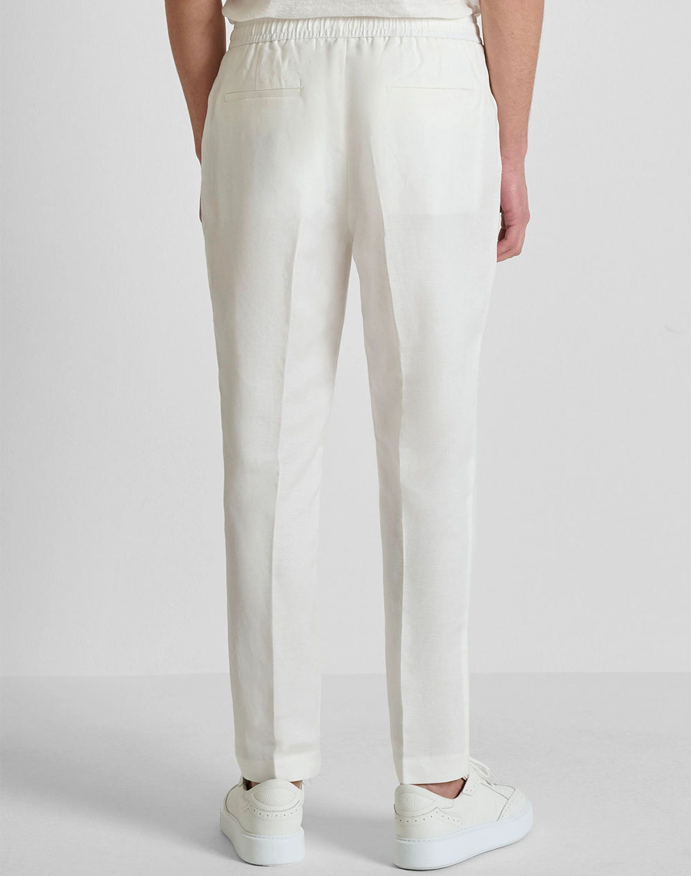 ANTONY MORATO MMTR00790FA900135 MIN OF 6 TROUSERS NEIL REGULAR FIT IN SLUB LINEN VISCOSE BLEND FABRIC MENS PANTS