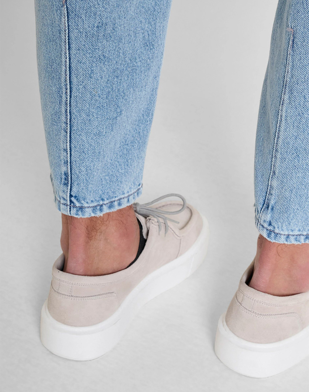 ANTONY MORATO PRE MMDT00291FA700166 JEANS DORIS BAGGY ANKLE LENGHT FIT IN RIGID BLUE DENIM МЪЖКИ ПАНТАЛОНИ