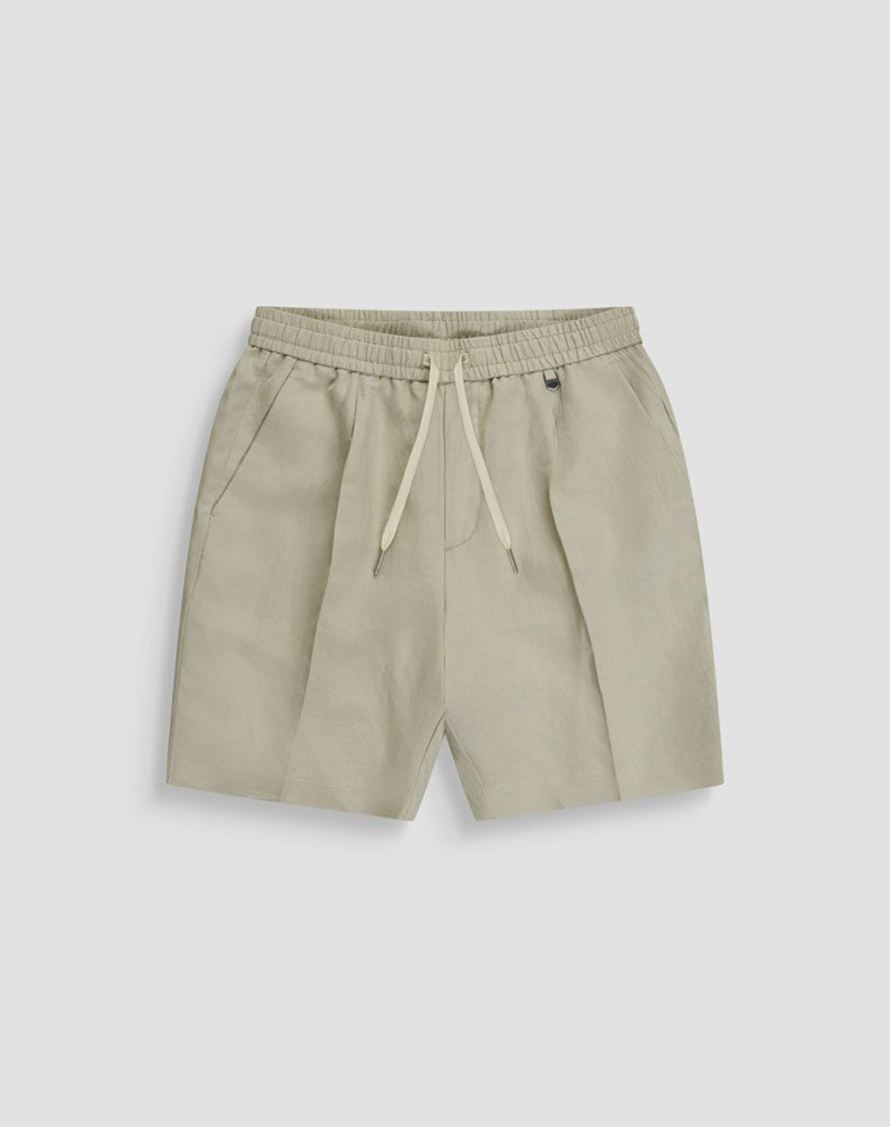 ANTONY MORATO MMSH00230FA900135 MIN OF 6 SUPER SHORT NEIL REGULAR FIT IN SLUB LINEN VISCOSE BLEND FABRIC MENS SHORTS