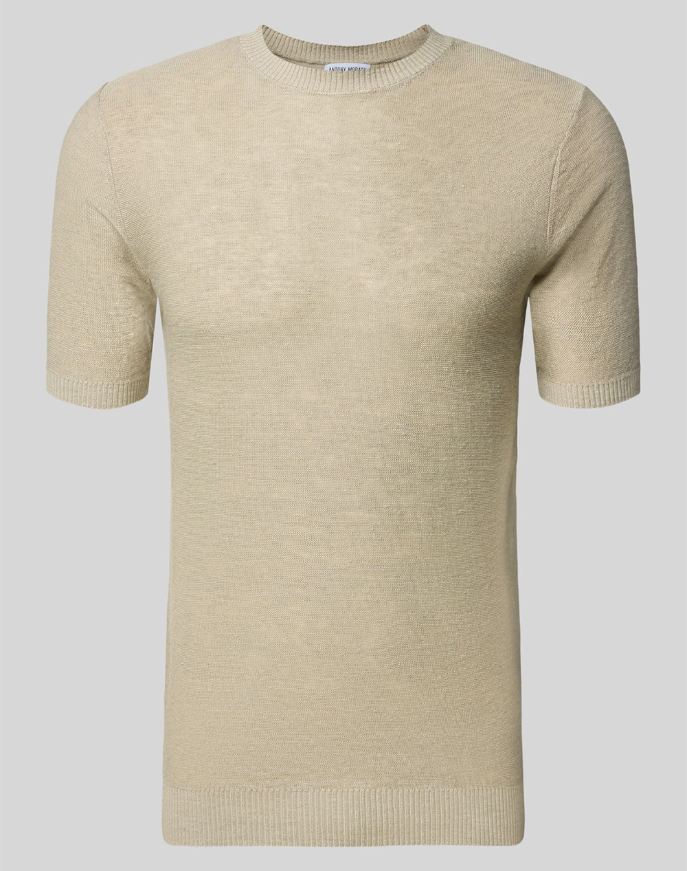 ANTONY MORATO MMSW01600YA500067 MIN OF 6 SWEATER REGULAR FIT IN LINEN BLEND SOFT YARN KNITTED MENS