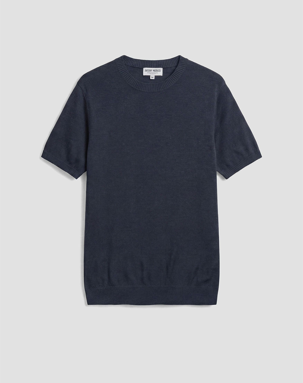 ANTONY MORATO MMSW01600YA500067 MIN OF 6 SWEATER REGULAR FIT IN LINEN BLEND SOFT YARN KNITTED MENS