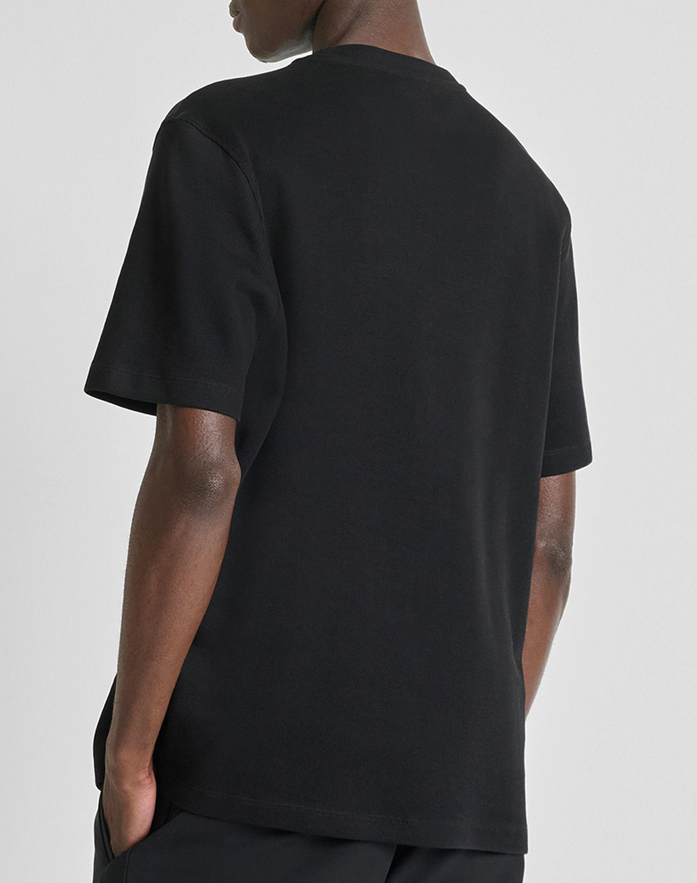 ANTONY MORATO PRE MMKS02607FA100268 T-SHIRT RELAXED FIT IN DOBBY JERSEY FABRIC WITH EMBROIDERED LOGO МЪЖКА БЛУЗА