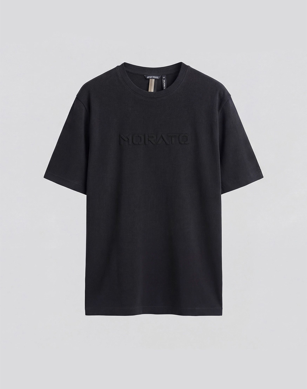 ANTONY MORATO PRE MMKS02607FA100268 T-SHIRT RELAXED FIT IN DOBBY JERSEY FABRIC WITH EMBROIDERED LOGO МЪЖКА БЛУЗА