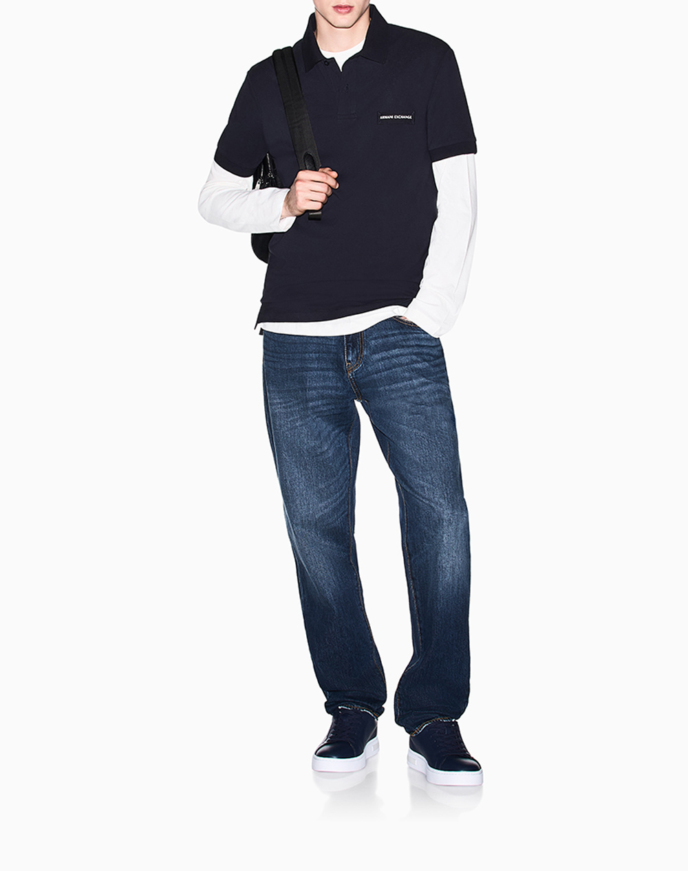 ARMANI EXCHANGE POLO SHIRT