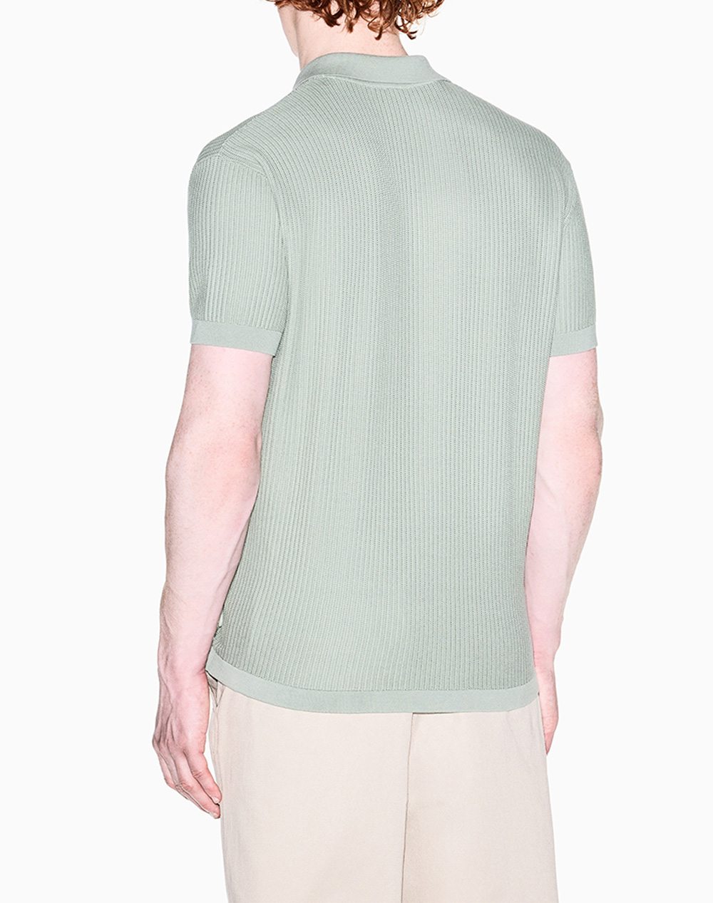 ARMANI EXCHANGE KNIT POLO