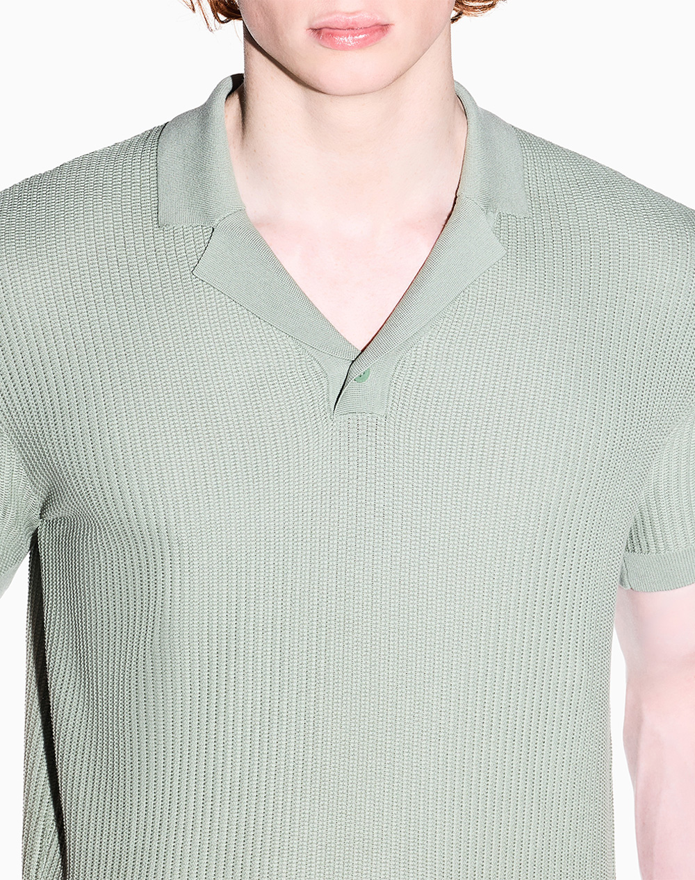 ARMANI EXCHANGE KNIT POLO
