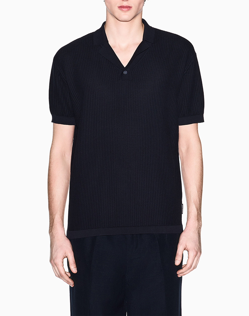ARMANI EXCHANGE KNIT POLO