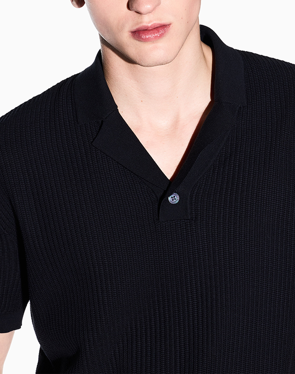 ARMANI EXCHANGE KNIT POLO