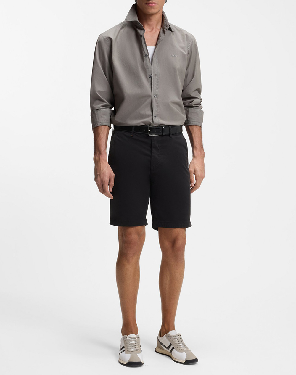BOSS Chino-slim-Shorts 10270650 01
