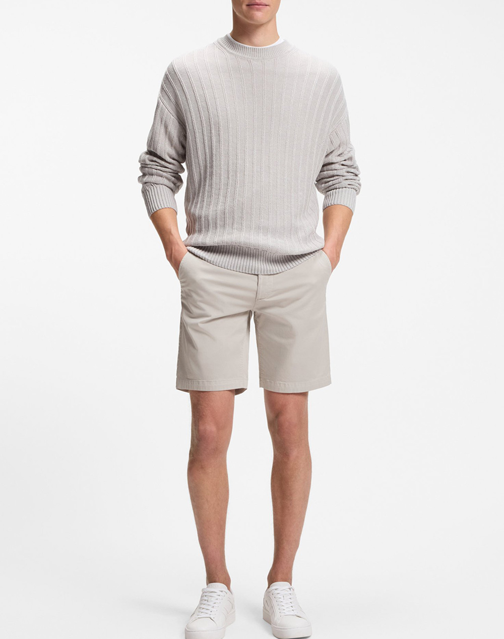 BOSS Chino-slim-Shorts 10270650 01