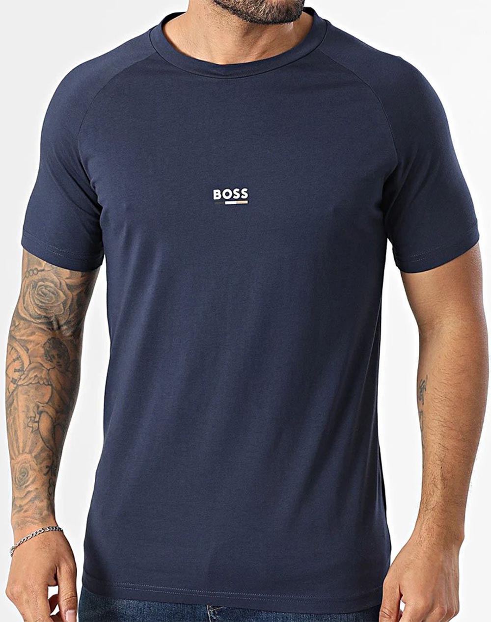 BOSS T-Shirt RN Slim Fit 10249533 02