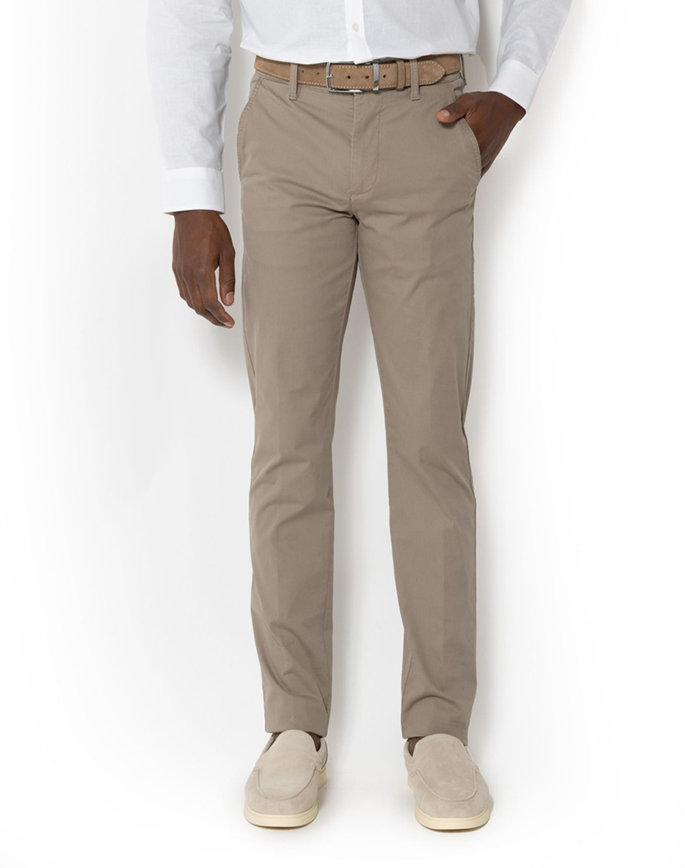 THE BOSTONIANS ПАНТАЛОНИ CHINOS PIQUE REGULAR FIT