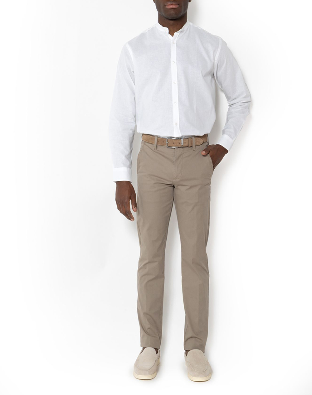 THE BOSTONIANS ПАНТАЛОНИ CHINOS PIQUE REGULAR FIT