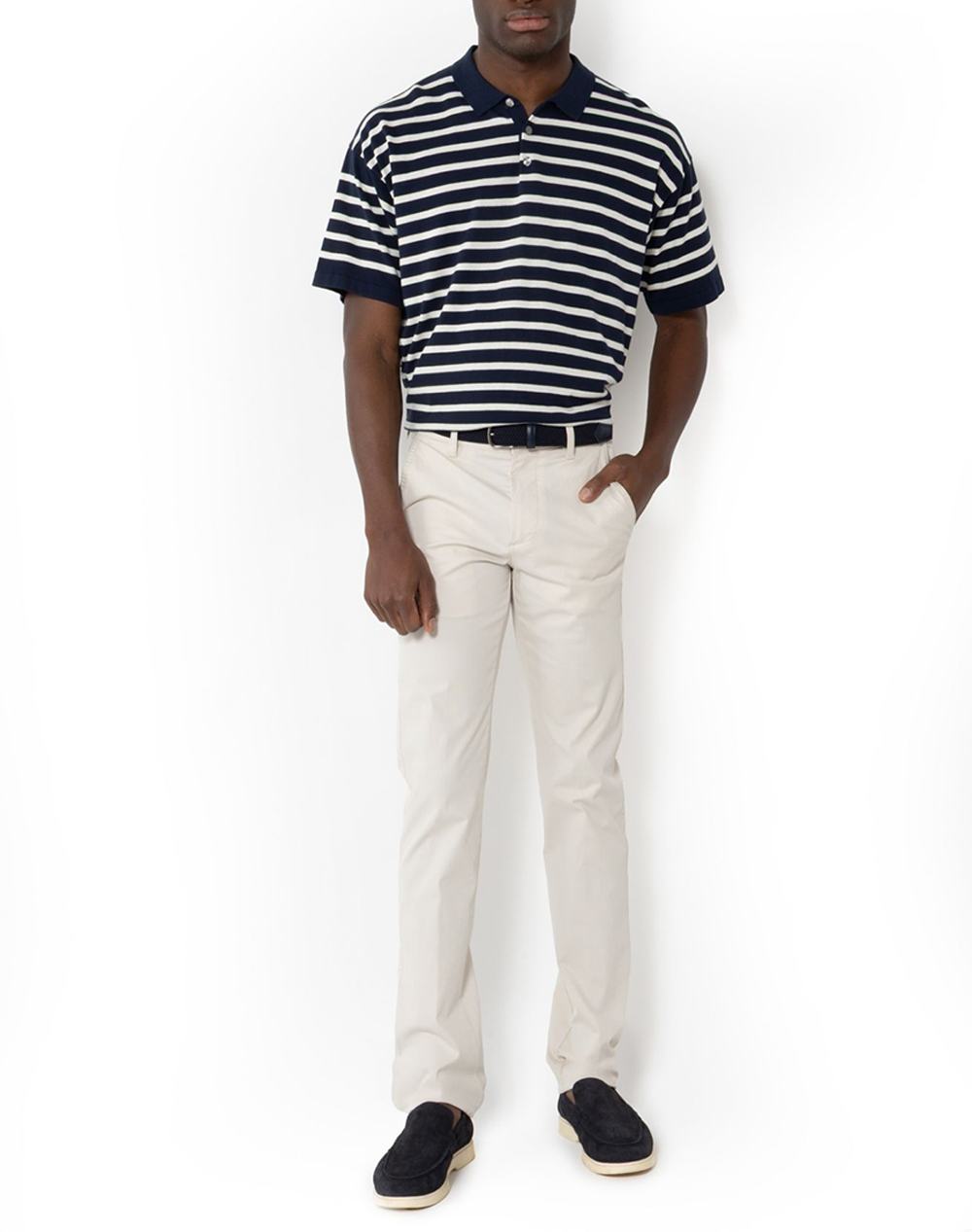 THE BOSTONIANS ПАНТАЛОНИ CHINOS PIQUE REGULAR FIT