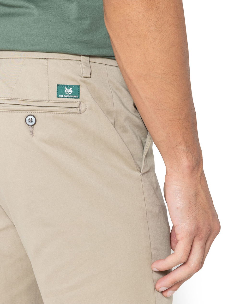 THE BOSTONIANS TROUSERS CHINOS CAPARDINA SATIN REGULAR