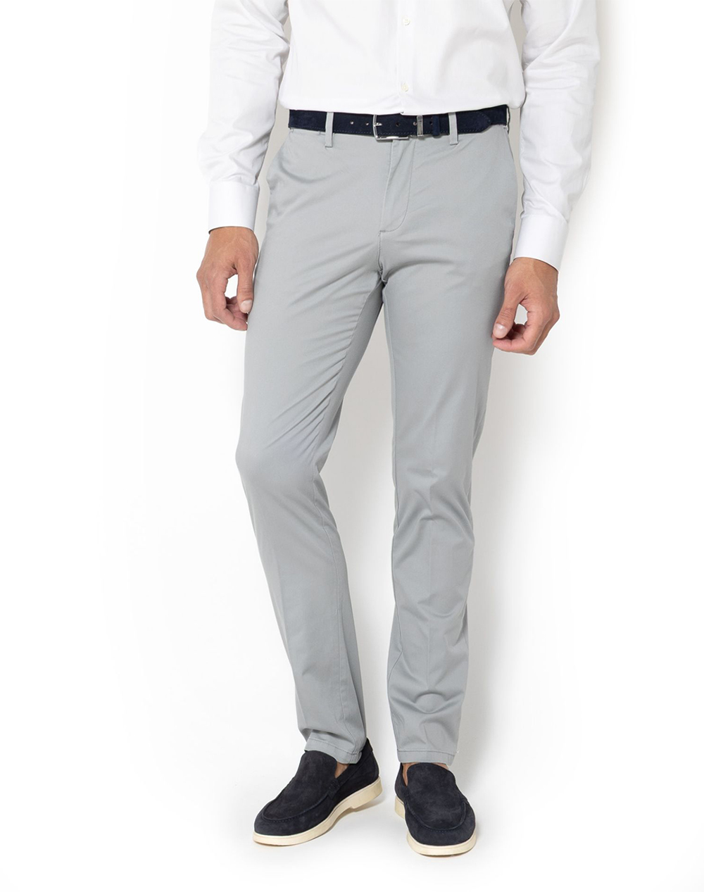 THE BOSTONIANS TROUSERS CHINOS CAPARDINA SATIN REGULAR