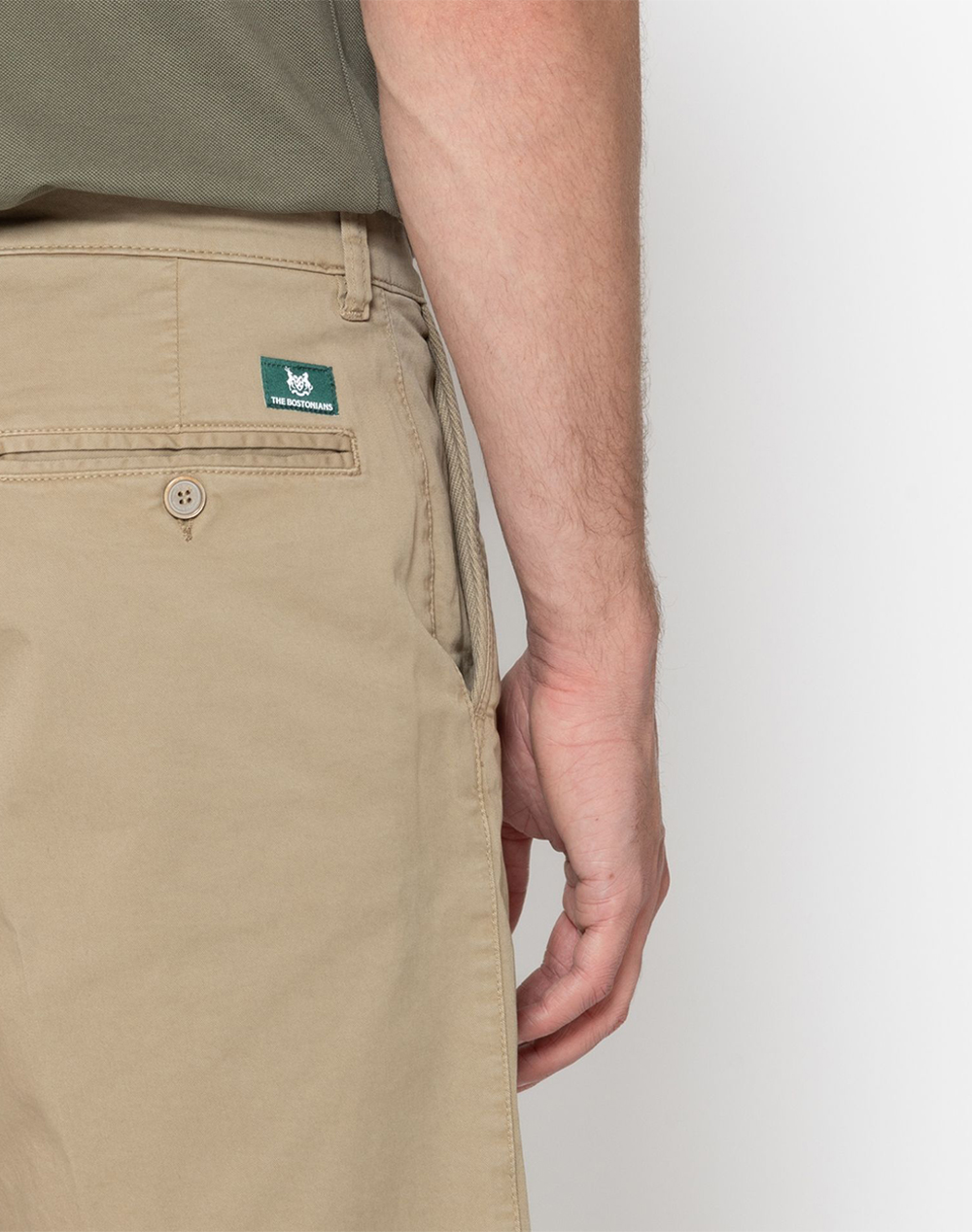 THE BOSTONIANS  BERMUDA CHINOS