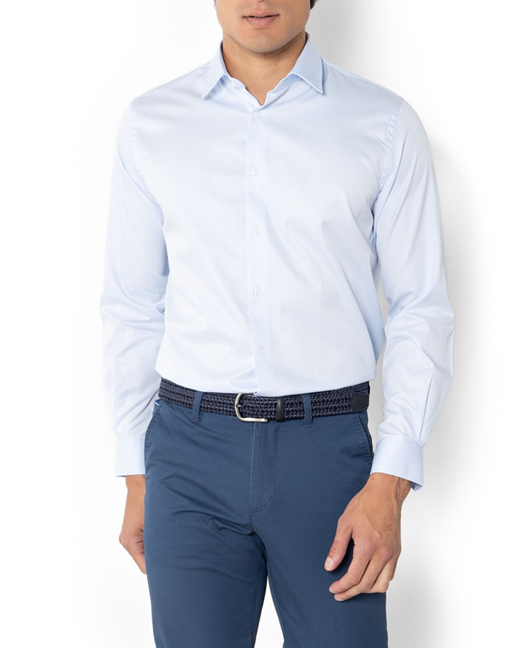 THE BOSTONIANS РИЗА CUSTOM FIT POPLIN Classic Custom Fit