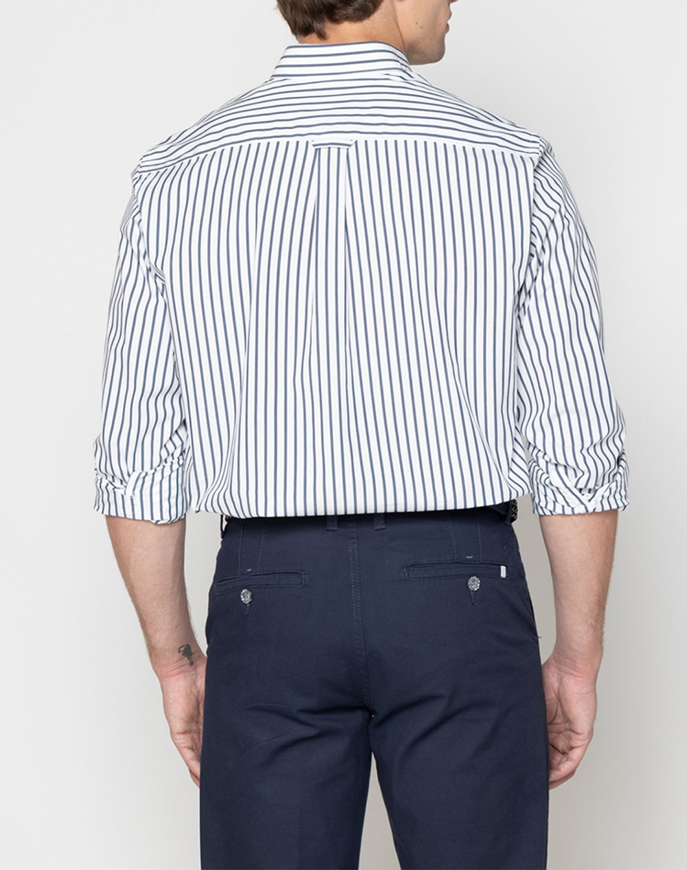 THE BOSTONIANS РИЗА ACORN POPLIN REGULAR FIT Button-down Regular Fit