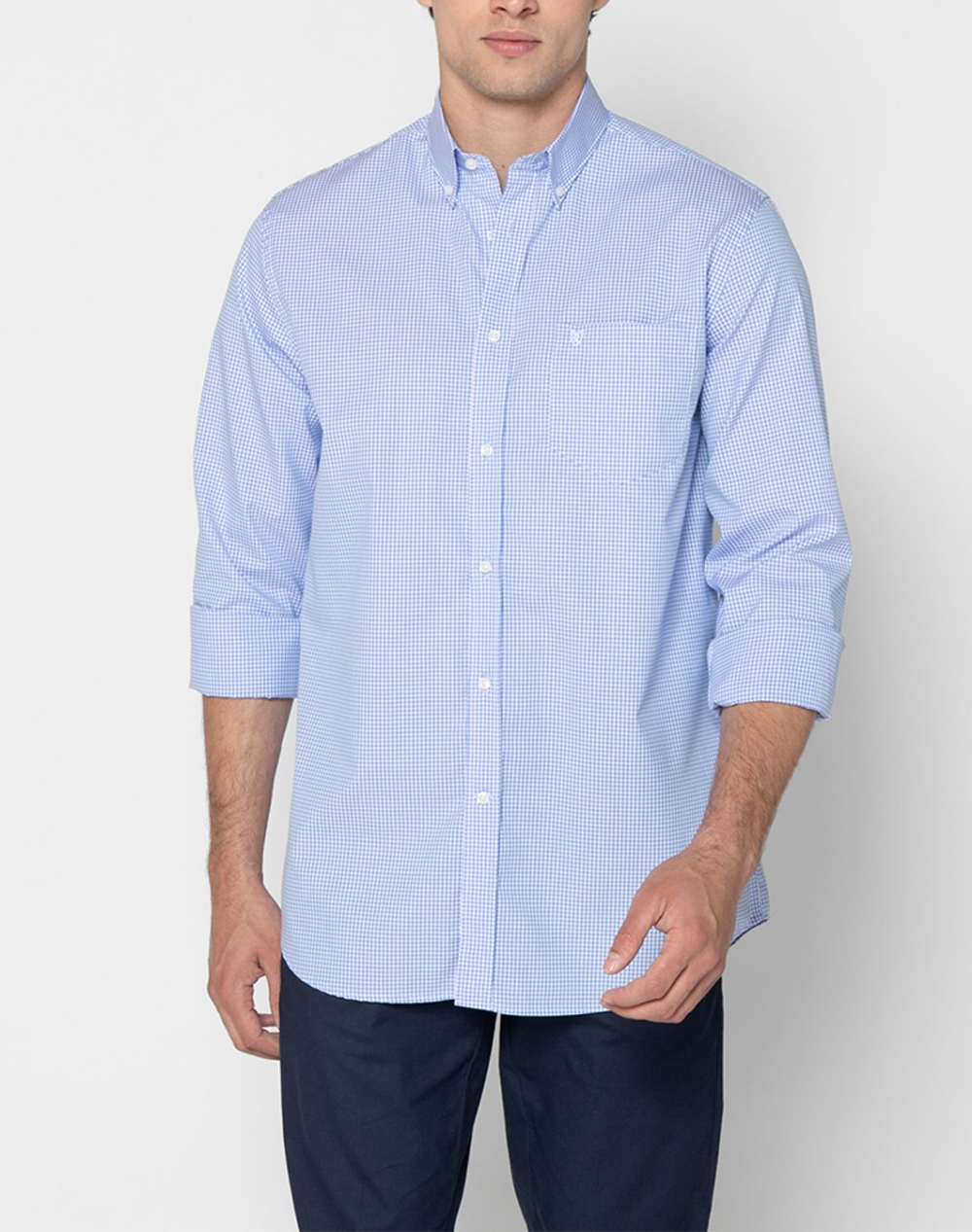 THE BOSTONIANS РИЗА CHESTER ПОПЛИН REGULAR FIT Button-down Regular Fit