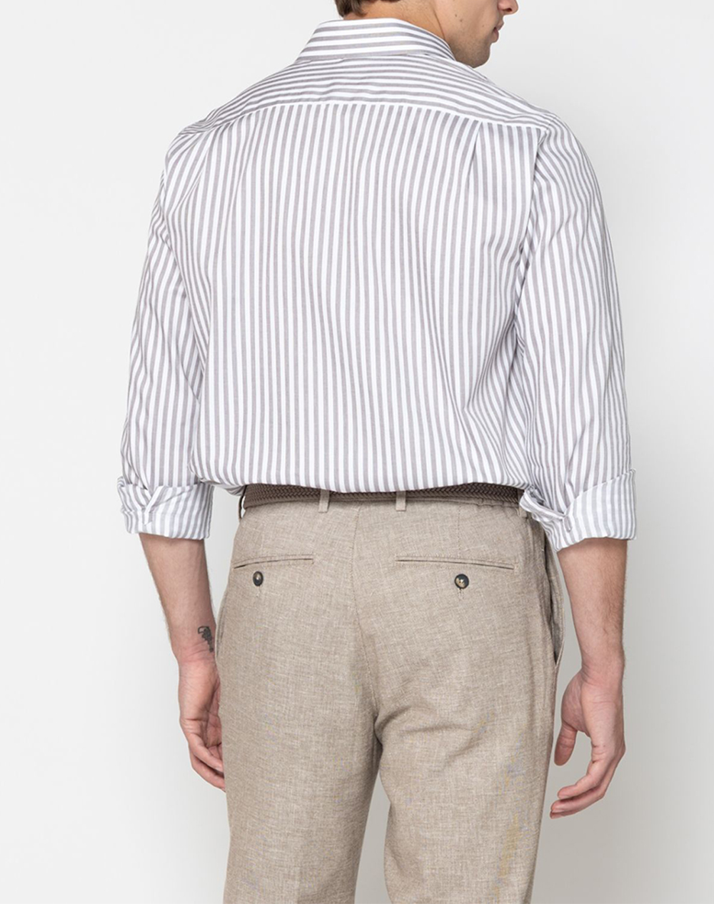 THE BOSTONIANS РИЗА ACORN DOBBY CUSTOM FIT Semi-Rex Custom Fit