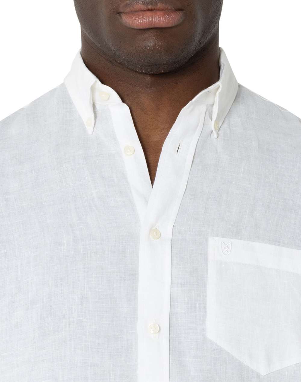 THE BOSTONIANS РИЗА REGULAR FIT Plain LINEN Button-down Regular Fit
