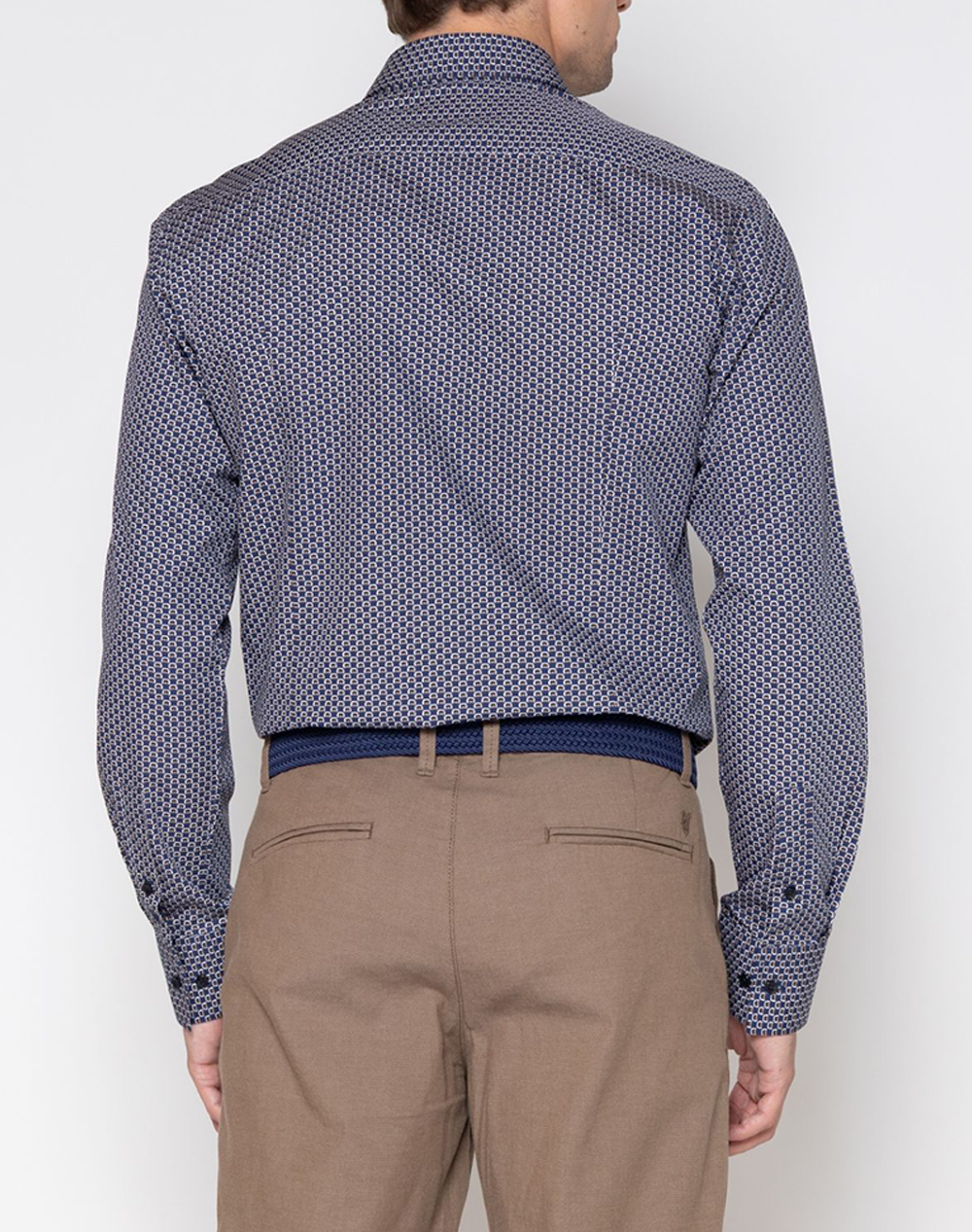 THE BOSTONIANS РИЗА CHARLES POPLIN SLIM FIT Classic Slim Fit