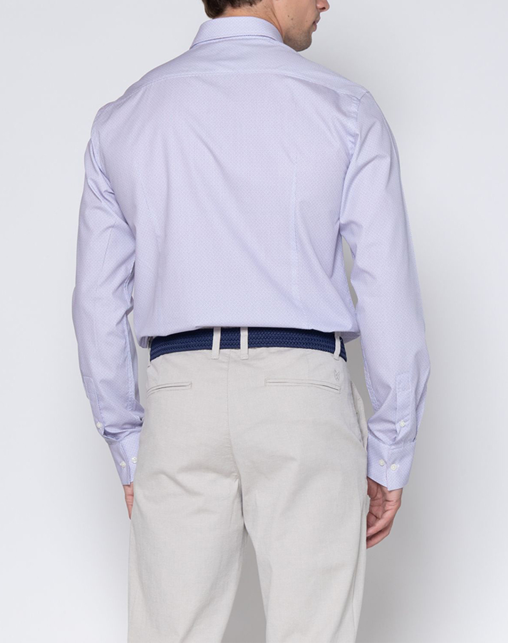 THE BOSTONIANS РИЗА CHARLES POPLIN SLIM FIT Classic Slim Fit