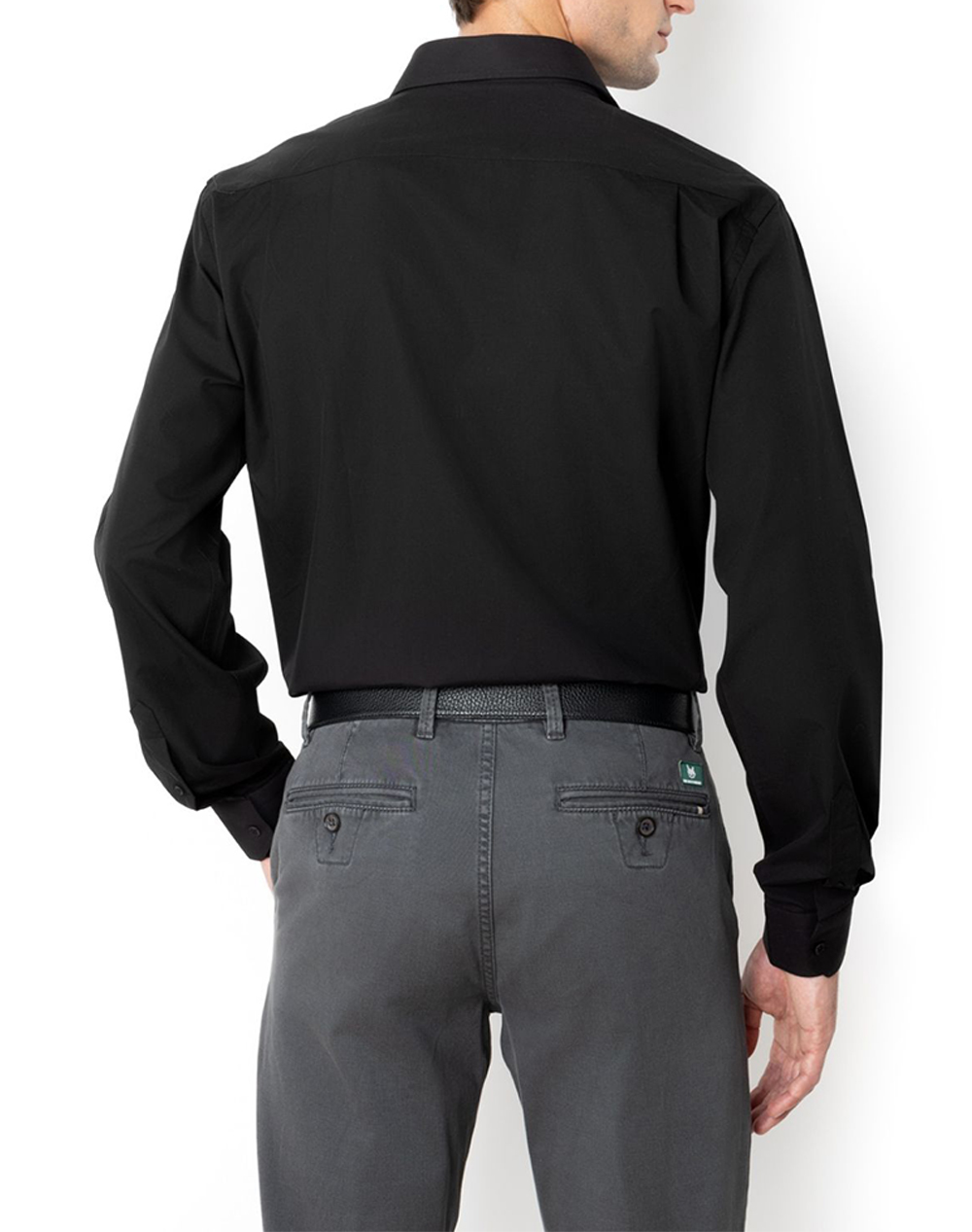 THE BOSTONIANS РИЗА POPLIN CUSTOM FIT Plain POPLIN Classic Custom Fit