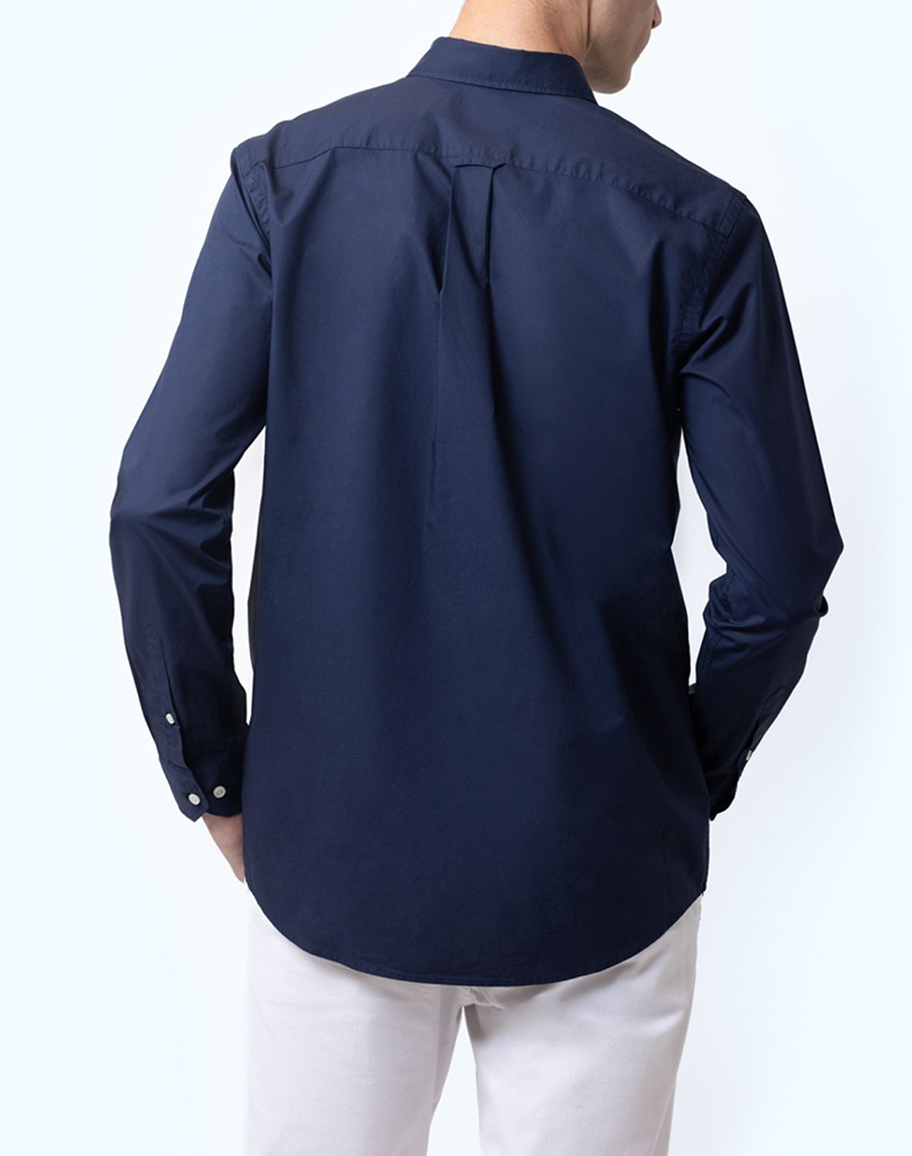 THE BOSTONIANS РИЗА POPLIN REGULAR FIT Plain POPLIN Button-down Regular Fit