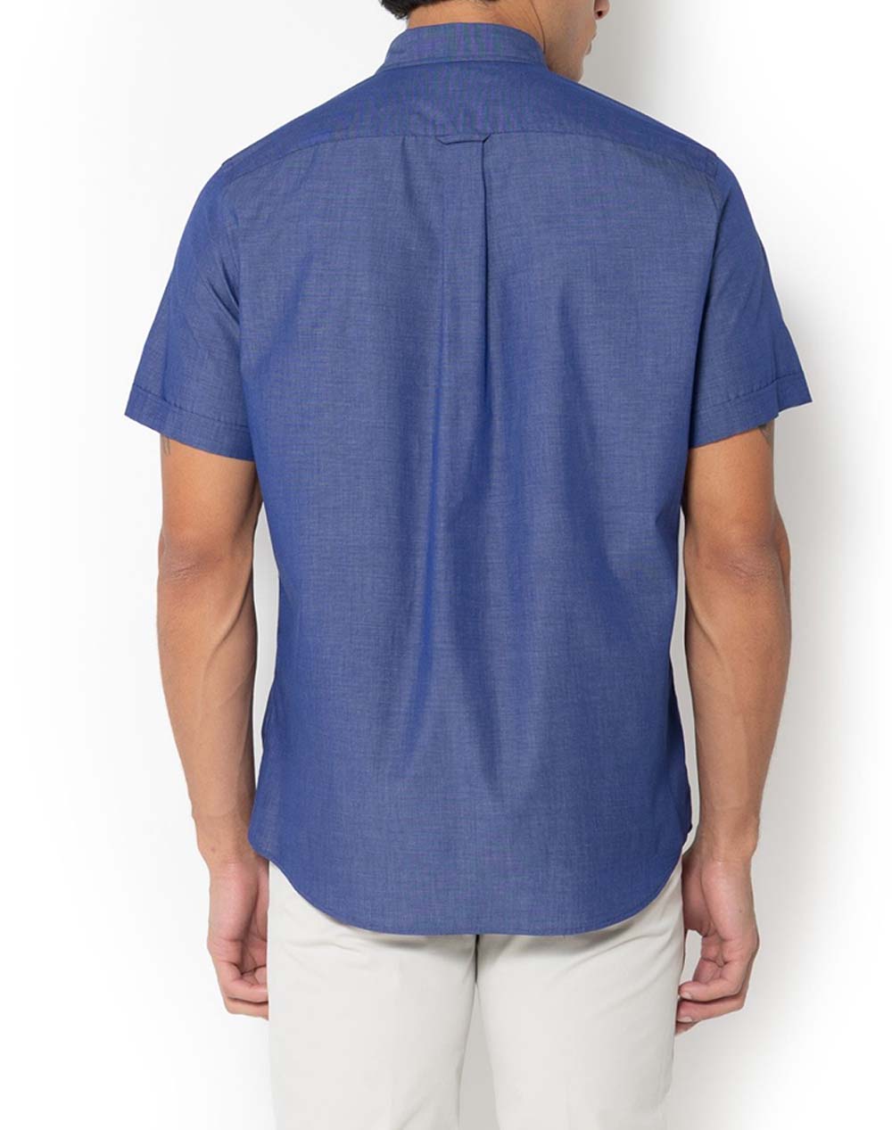 THE BOSTONIANS РИЗА FIL A FIL REGULAR FIT Plain FIL A FIL Button-down Regular Fit