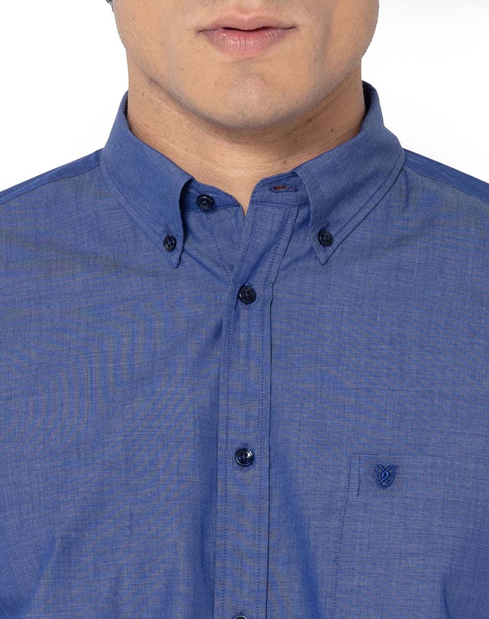 THE BOSTONIANS РИЗА FIL A FIL REGULAR FIT Plain FIL A FIL Button-down Regular Fit