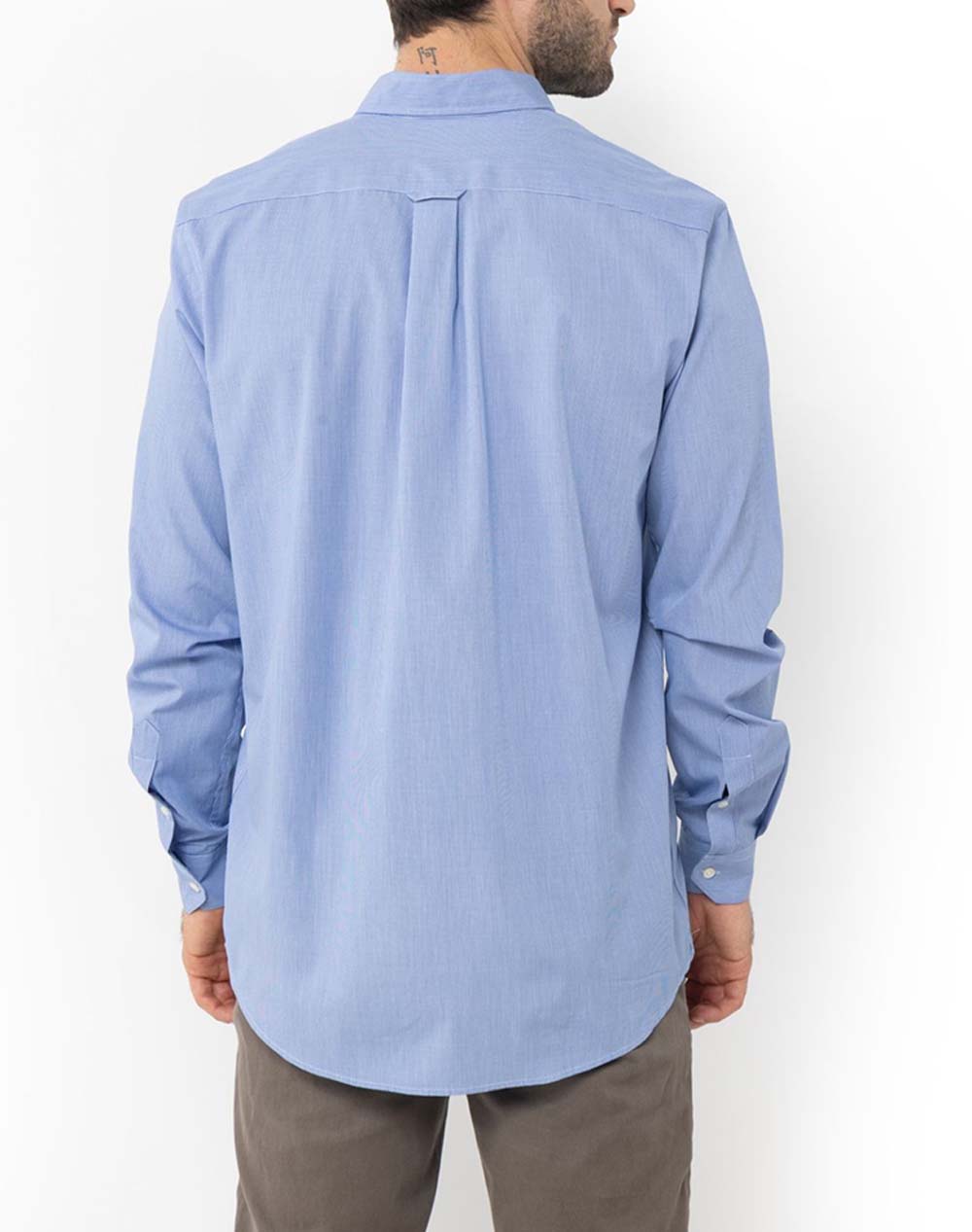 THE BOSTONIANS РИЗА CHESTER POPLIN REGULAR FIT MiniCheck POPLIN Button-down Regular Fit
