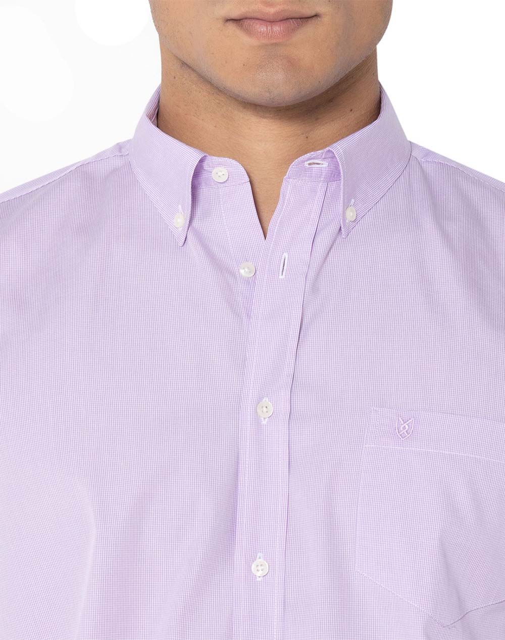 THE BOSTONIANS РИЗА CHESTER POPLIN REGULAR FIT MiniCheck POPLIN Button-down Regular Fit