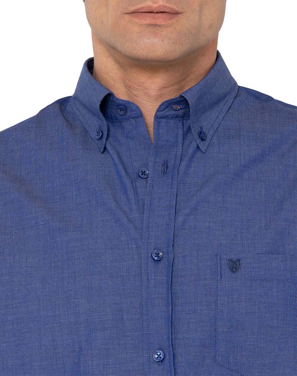 THE BOSTONIANS РИЗА FIL A FIL REGULAR FIT Plain FIL A FIL Button-down Regular Fit