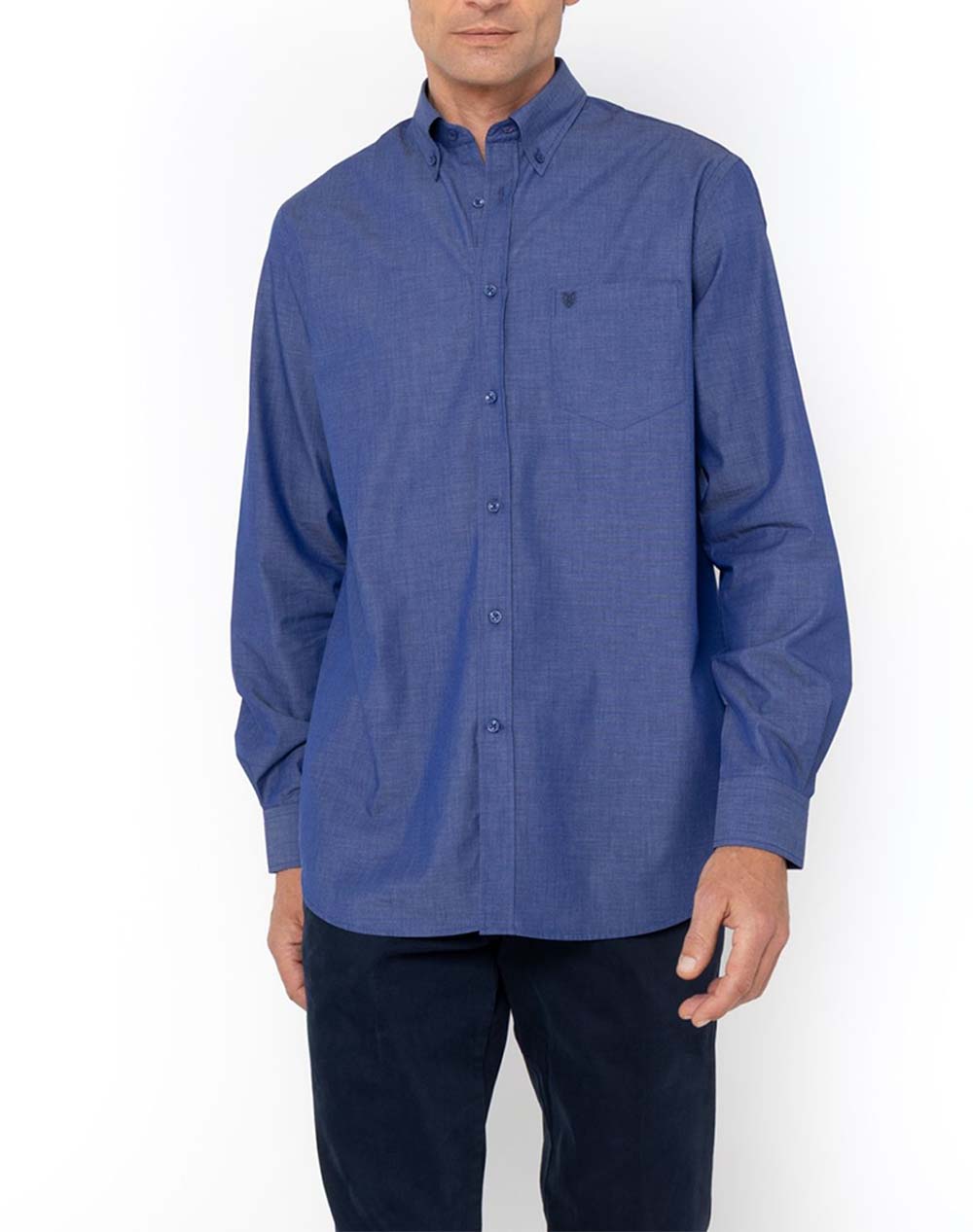THE BOSTONIANS SHIRT FIL A FIL REGULAR FIT Plain FIL A FIL Button-down Regular Fit