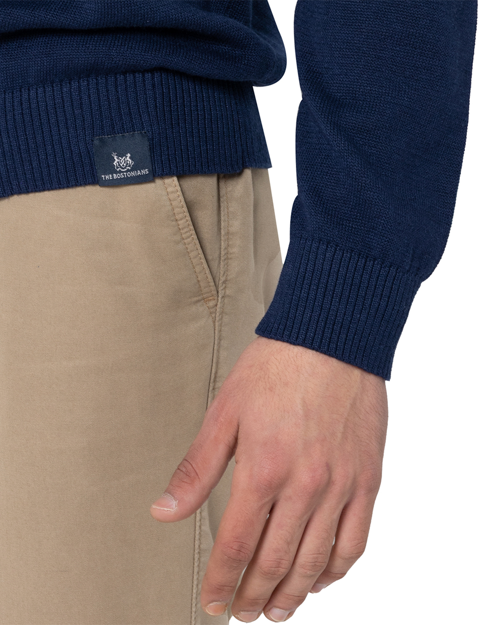 THE BOSTONIANS KNITTED LINEN COTTON NECKLACE REGULAR