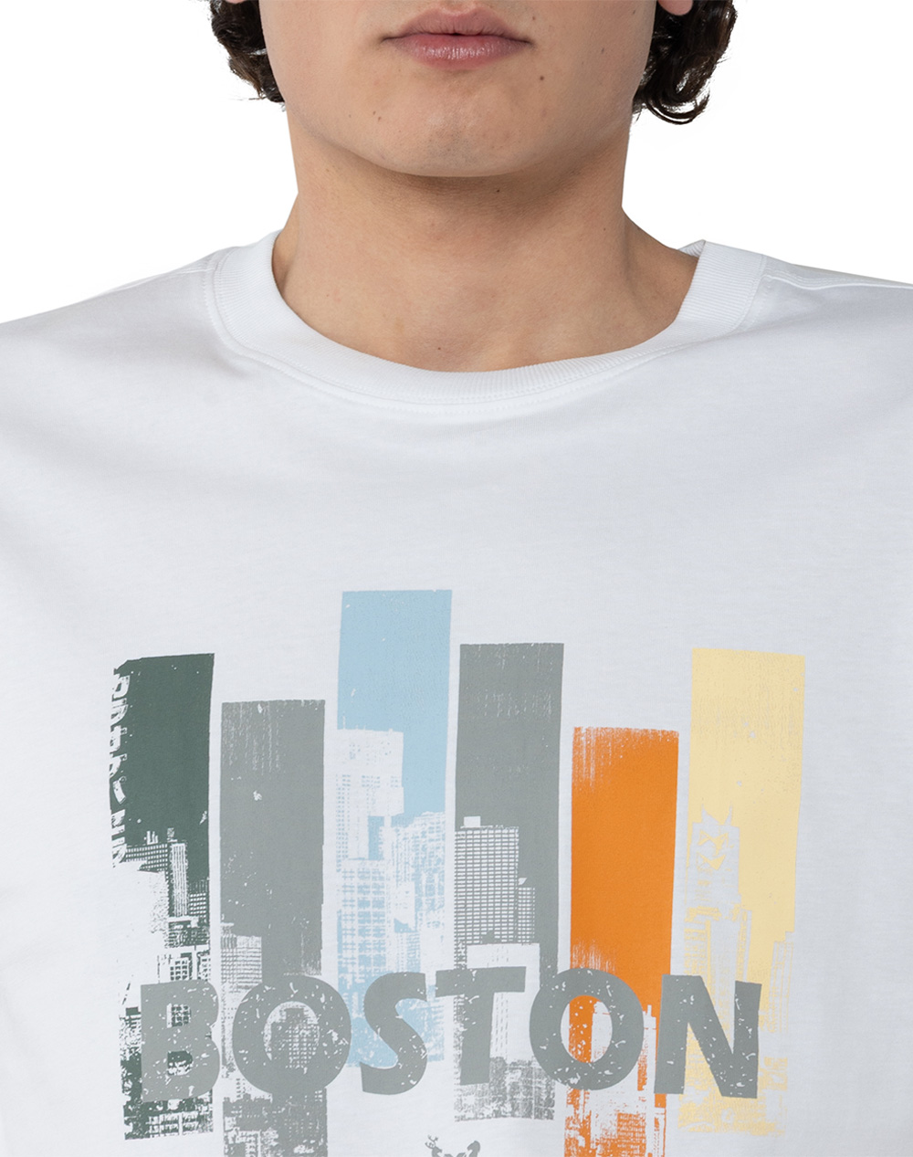 THE BOSTONIANS БЛУЗА BOSTON PRINT REGULAR FIT