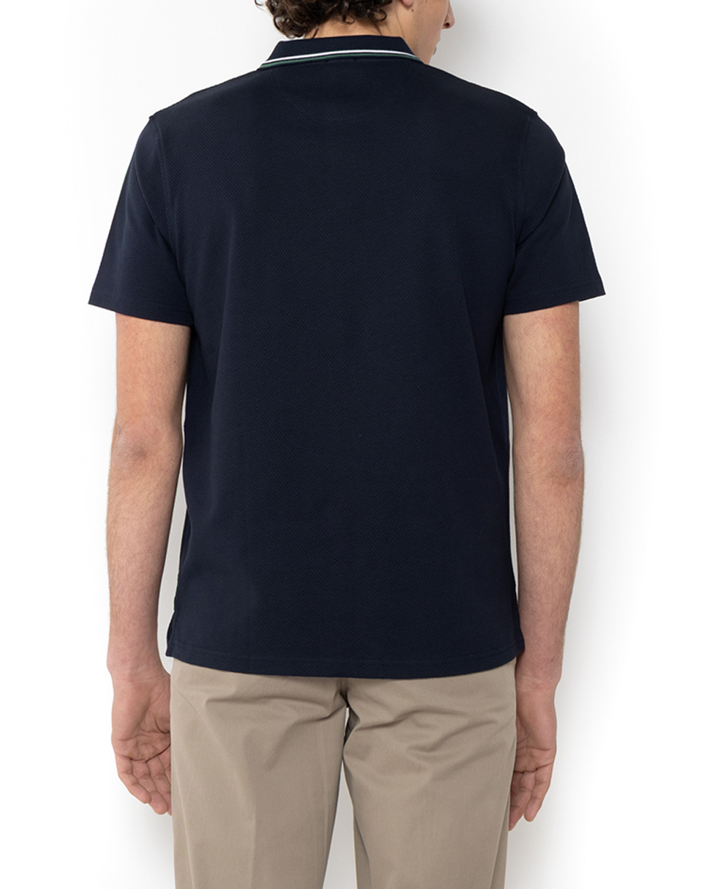 THE BOSTONIANS БЛУЗА POLO PIQUE WAFFLE REGULAR FIT