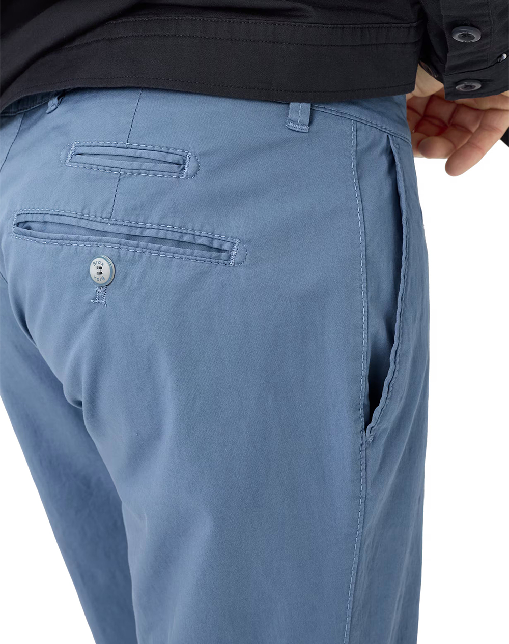 BRAX Flat-front/chinos, stretch cotton
