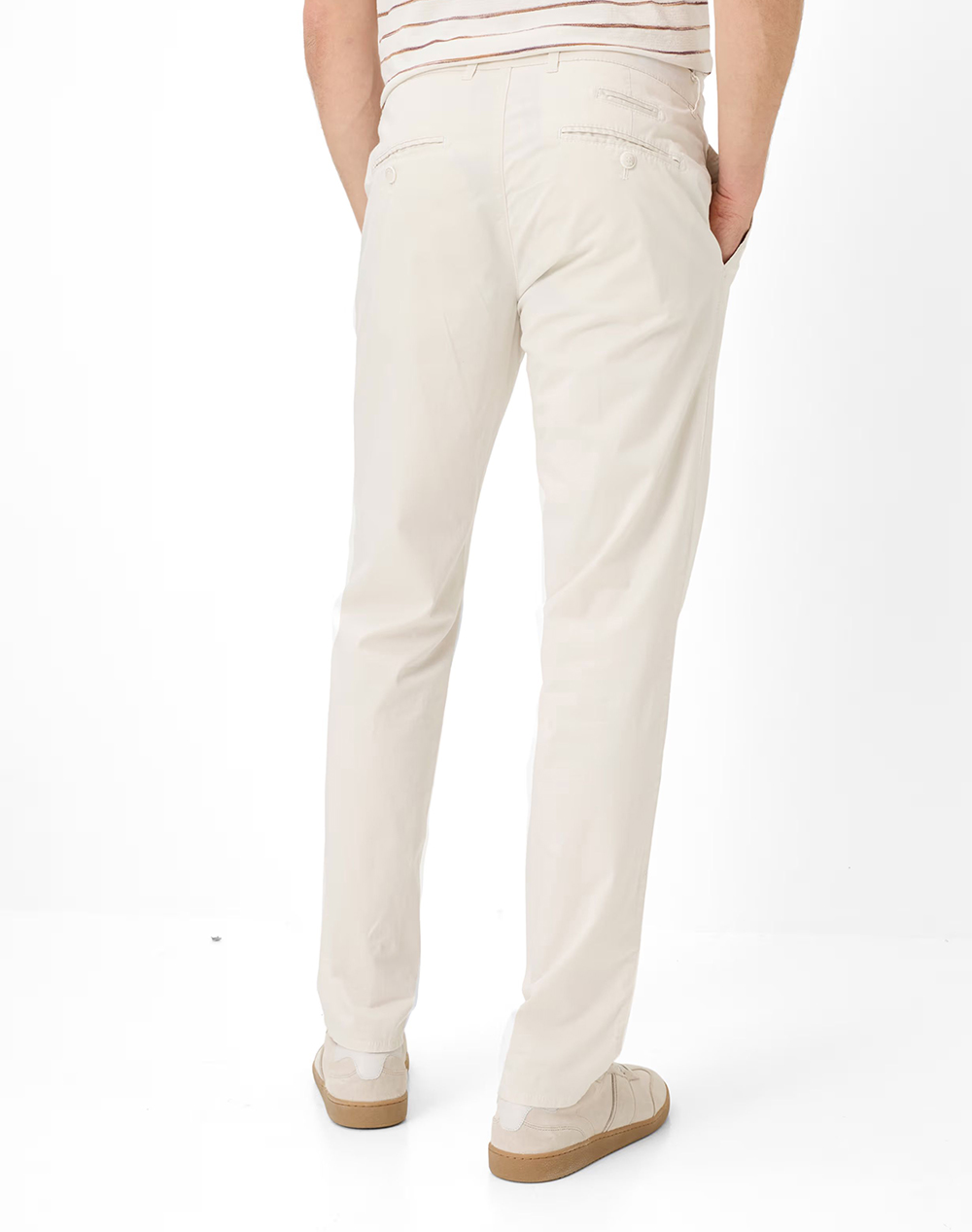 BRAX Flat-front/chinos, stretch cotton