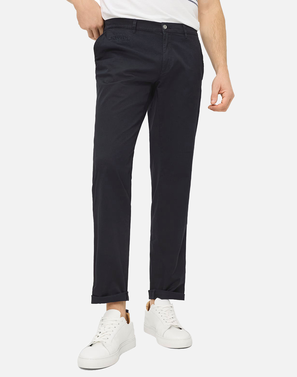BRAX Flat-front/chinos, stretch cotton