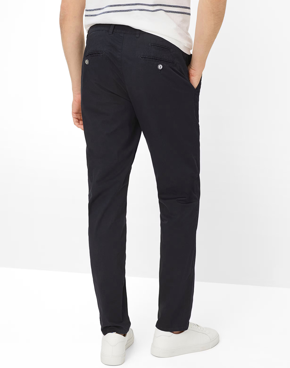 BRAX Flat-front/chinos, stretch cotton